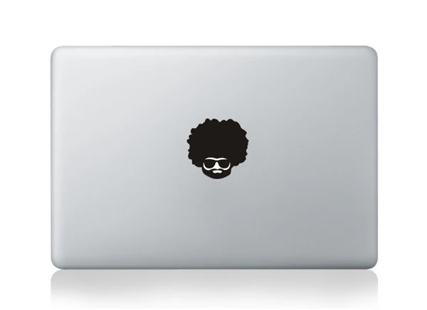 MB black-logo (3) Новые крутые наклейки для ноутбука Apple Macbook Air 11 13 retina Pro 13 15 Мультяшные наклейки для ноутбука компьютера - Цвет: MB black-logo (3)