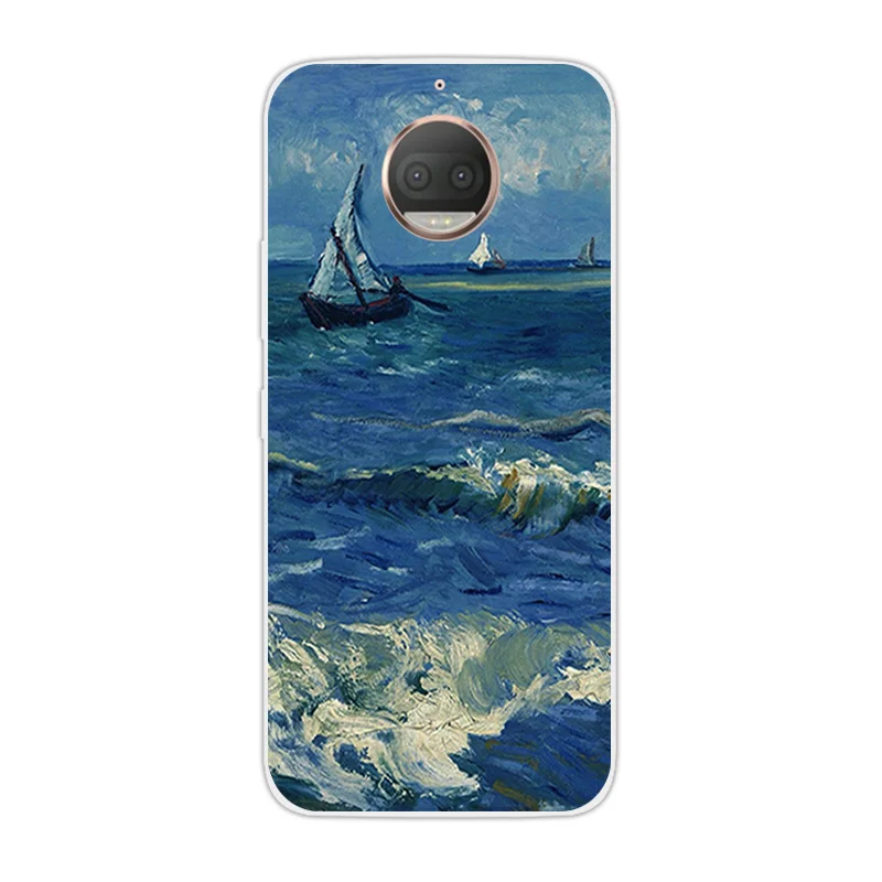 26 5,5 ''чехол для Motorola Moto G5S Plus, мягкий силиконовый чехол для Moto XT1803 XT1805 XT1804, чехол с смайликом для Moto G 5S Plus - Цвет: 26