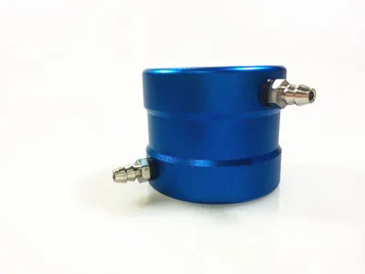 Water Cooled Jacket 1 шт. RC морского использования бесщеточный 3650 двигатель диаметром 36 мм синий 3,18 мм вал Мини s 3300KV/2700KV для DIY лодка/O модель яхты - Цвет: Water Cooled Jacket