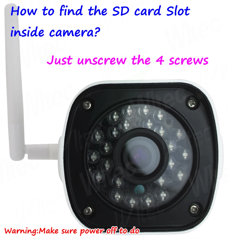 Жесткая металлическая IP камера ночного видения IR CCTV 128G SD карта RTSP для наружного сброса XM аудио wifi IPC 1080P 720P камера безопасности P2P сигнализация