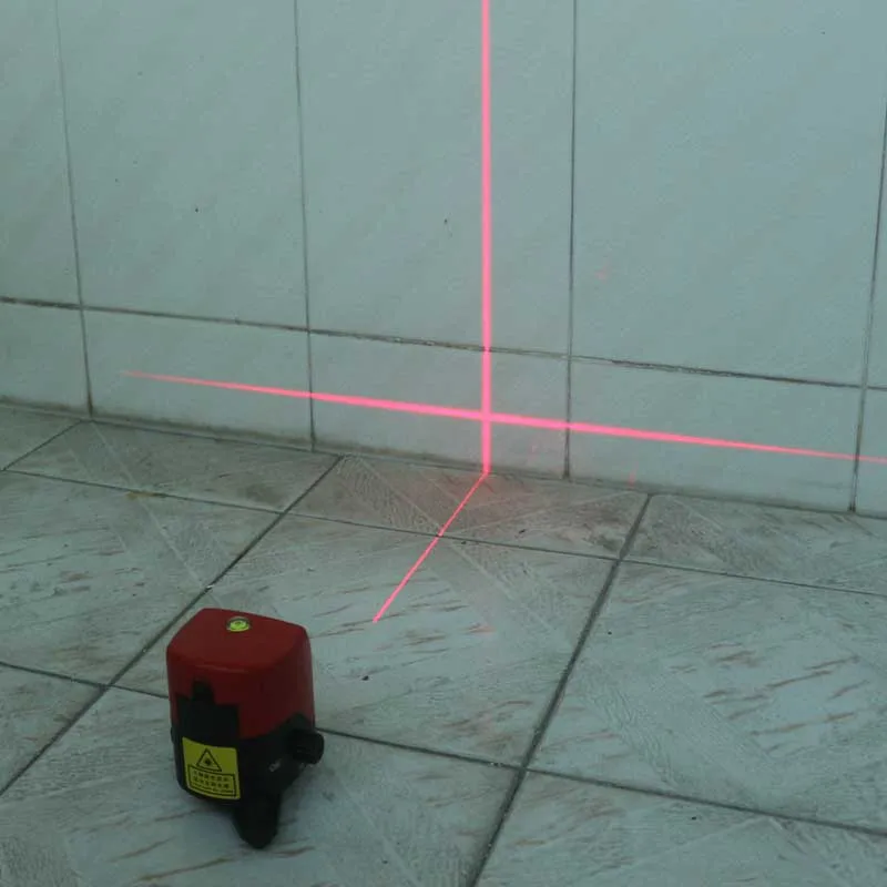YD 810 ACUANGLE A8810 635nm лазерный уровень 360 вращающийся 2 Cross Red Line Lazer инструмент для