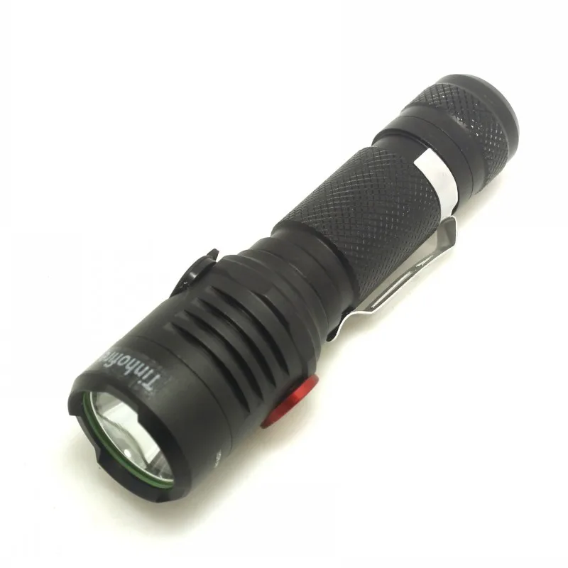 

Tinhofire 6870 CREE XM-L 2 2000 Lumens L2 LED Flashlight Torch Light Lamp Micro USB Input 5V Charger