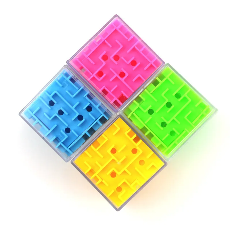 UainCube 3D куб лабиринт головоломка игрушка ручная игра Футляр коробка Забавный