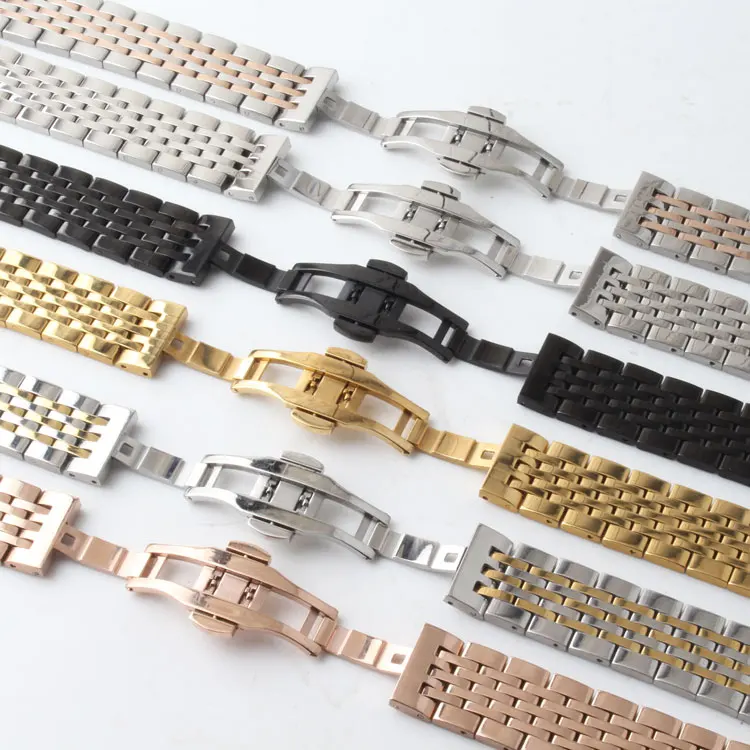 Подходит для часов Tissot Citizen высокого качества из нержавеющей стали для мужчин и женщин 18 мм 19 мм 20 мм 21 мм 22 мм