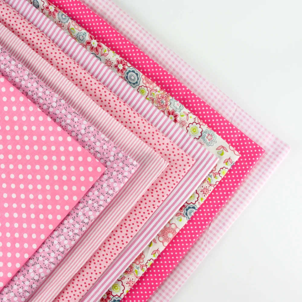 Хлопковая ткань с принтом сделай сам комплект из 8 тканей 50 х50 см одеяло лоскутное