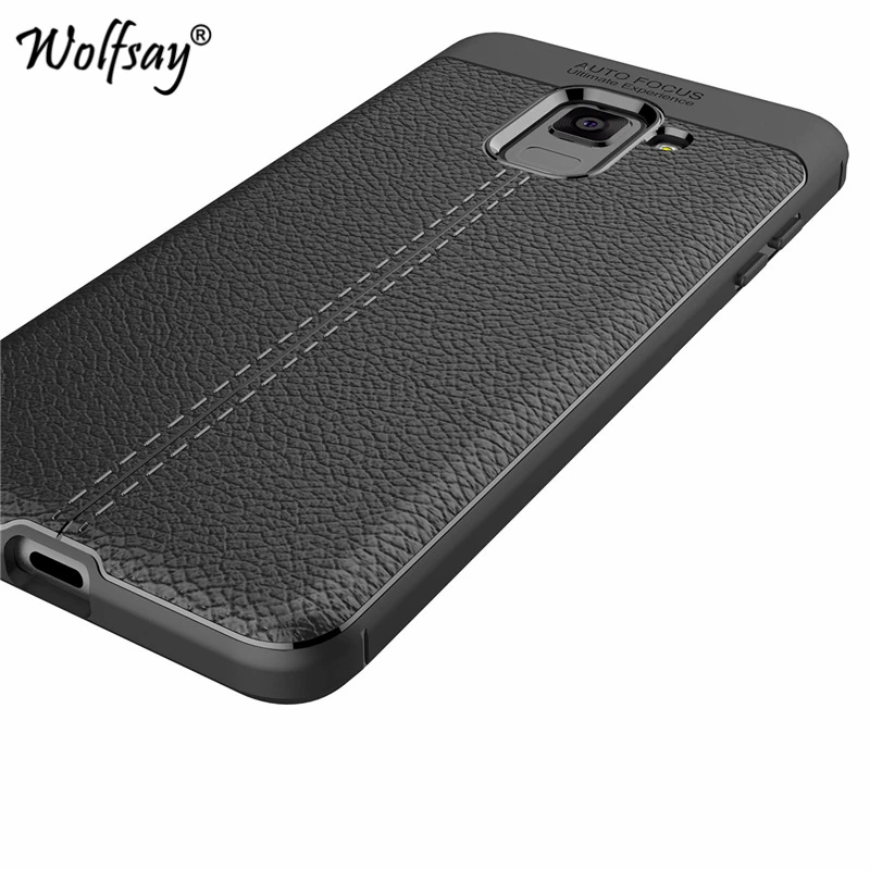 Для Samsung Galaxy A8 2018 чехол силиконовый для A530 мягкий телефона с рисунком личи