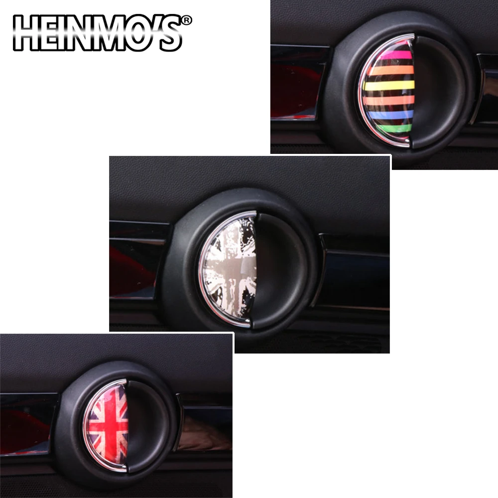 Inner Door Handle Sticker For Mini Cooper Clubman Countryman F54 F55 F56 F57 F60 Front Rear Door Handle Sticker For Mini Cooper