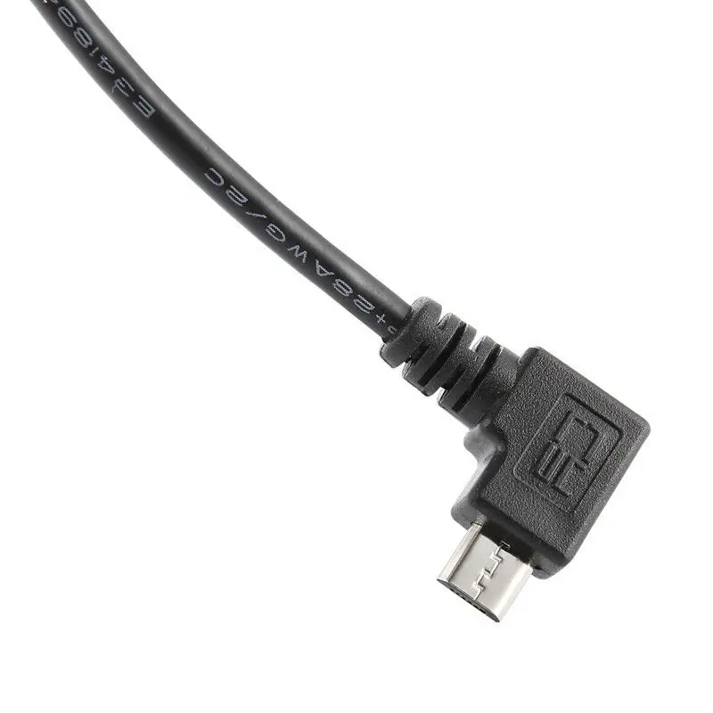 Верхний левый угловой 90D Micro-USB OTG к стандарту USB B Тип принтер сканер HD кабель DG |