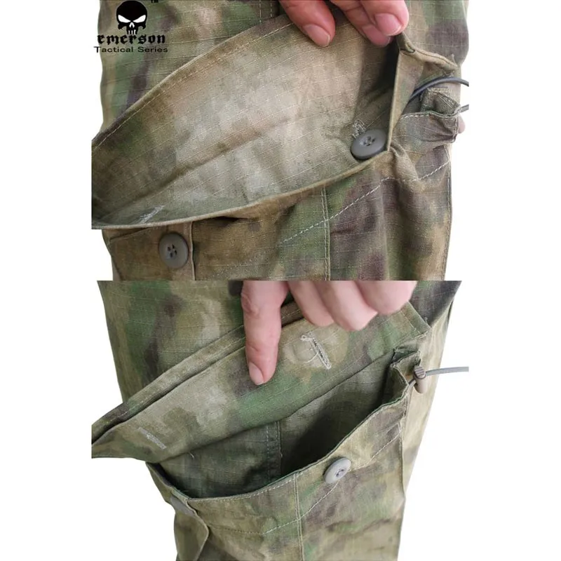 Новинка Emersongear! Военный охотничий боевой костюм BDU A TACS/FG пальто + брюки EM6923|coats