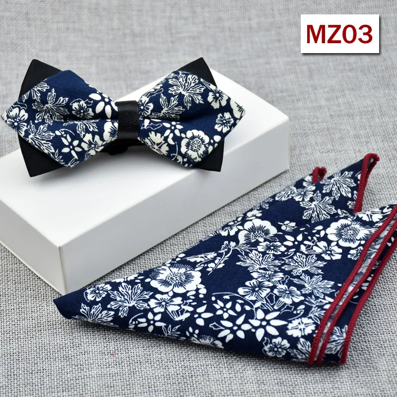 New Bow Tie and Pocket Squares Set For Wedding Party Men Formal Business Suits Accessories Handkerchief Bowtie Sets | Аксессуары для