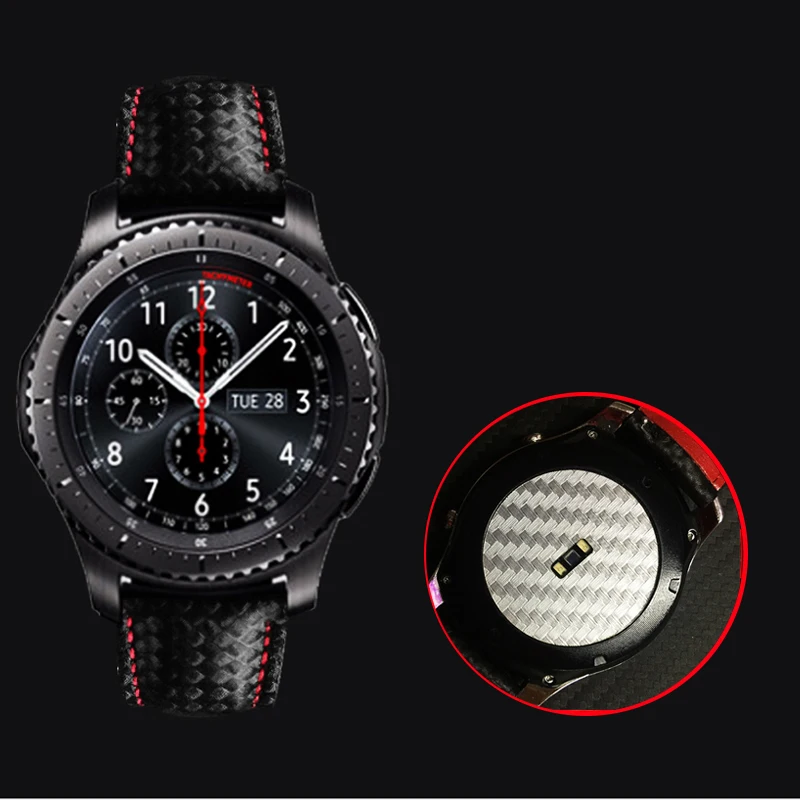 Закаленное стекло для часов Gear S3 Classic/ Frontier защитная пленка из углеродного