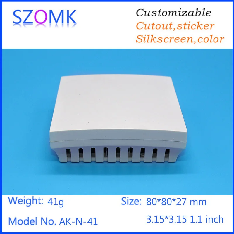 4 шт./партия пластиковый корпус для электроники 80 х80х27 мм|enclosure electronic|enclosure plastic