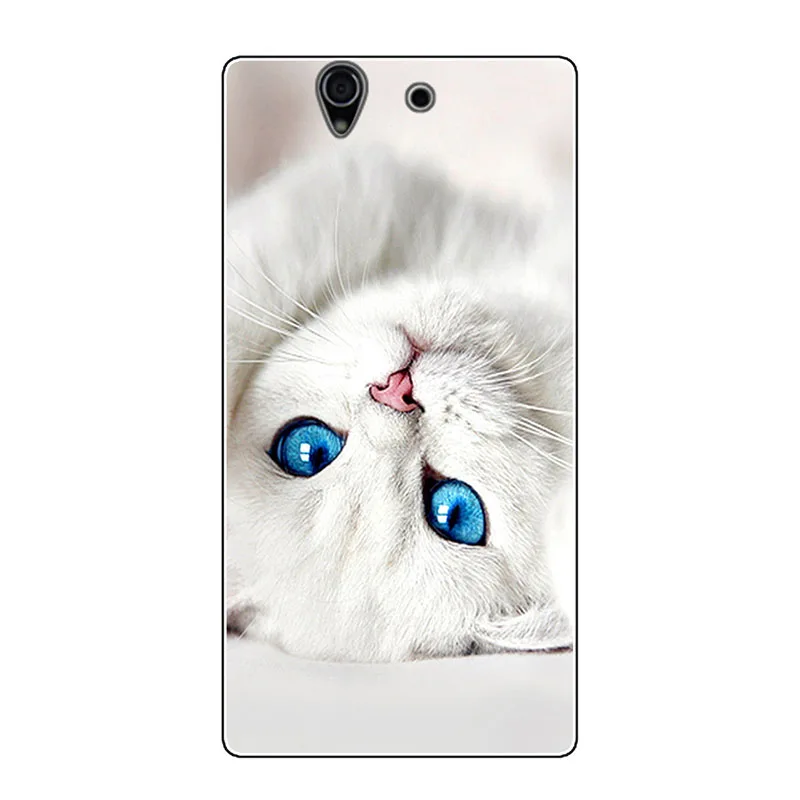 Мягкие чехлы из ТПУ для телефонов Sony Xperia Z L36h C6602 5 0 дюймов C6603 L36i Nutella фламинго сова