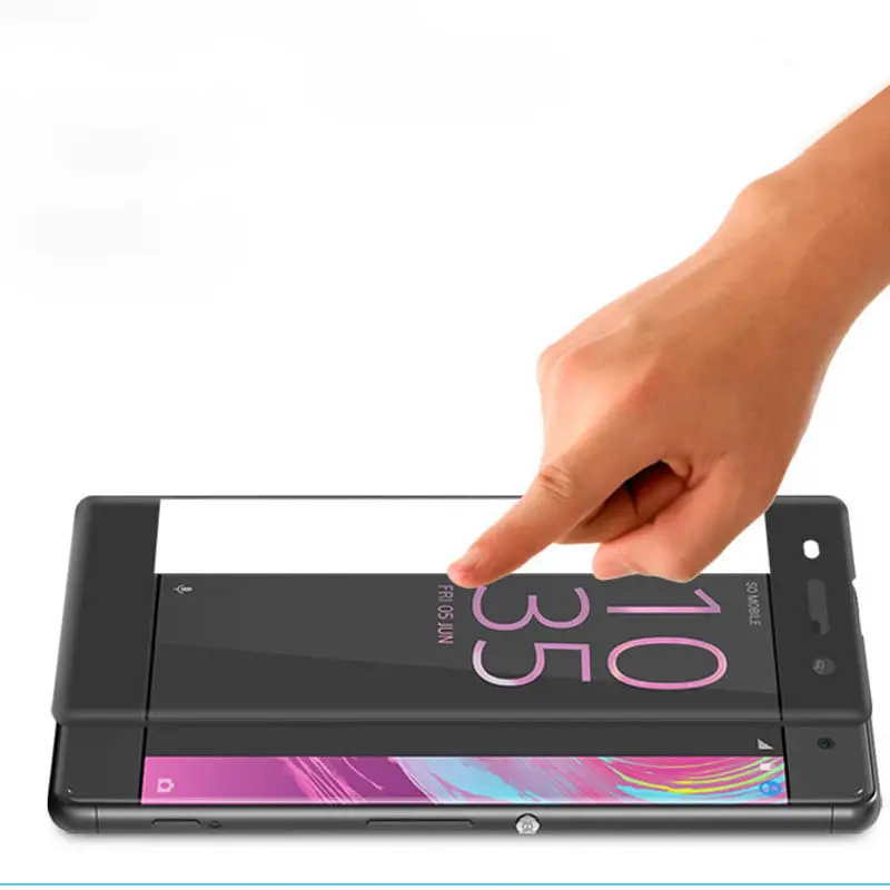 9D Защитные пленки для sony Xperia 10 plus L3 закаленное стекло для sony Xperia 1 XAUltra XZP XZS XZ1C XZ1 XZ2 XZ2C XZ2P XZ3 XZ4