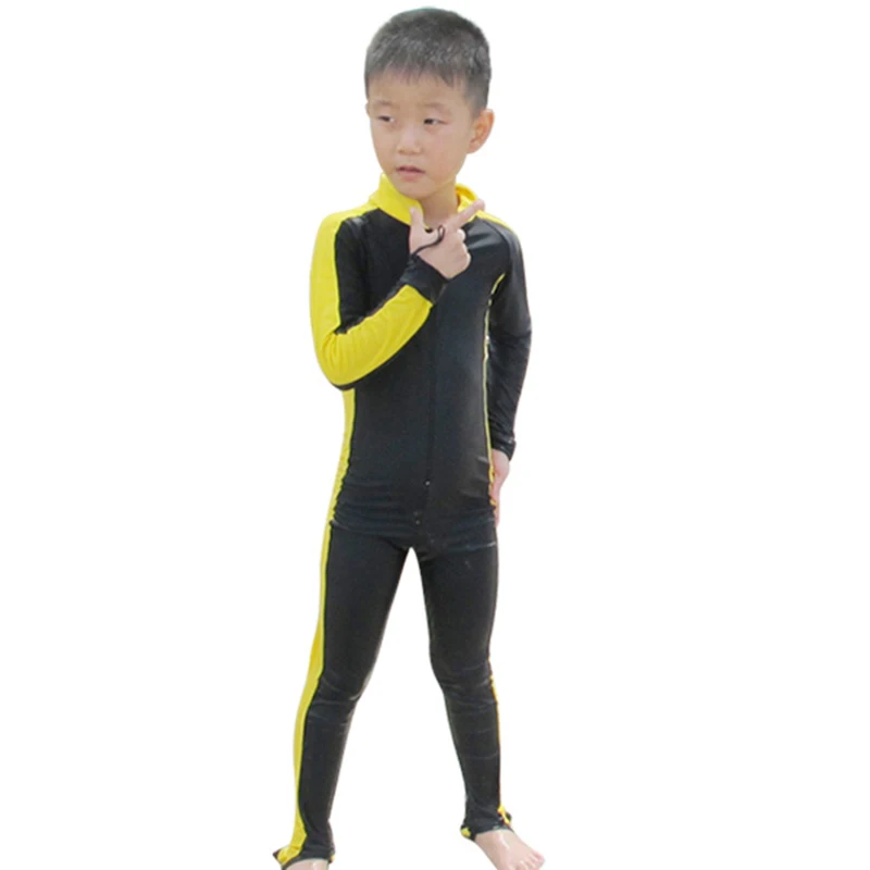 Детский купальный костюм солнцезащитный для дайвинга мальчиков и девочек