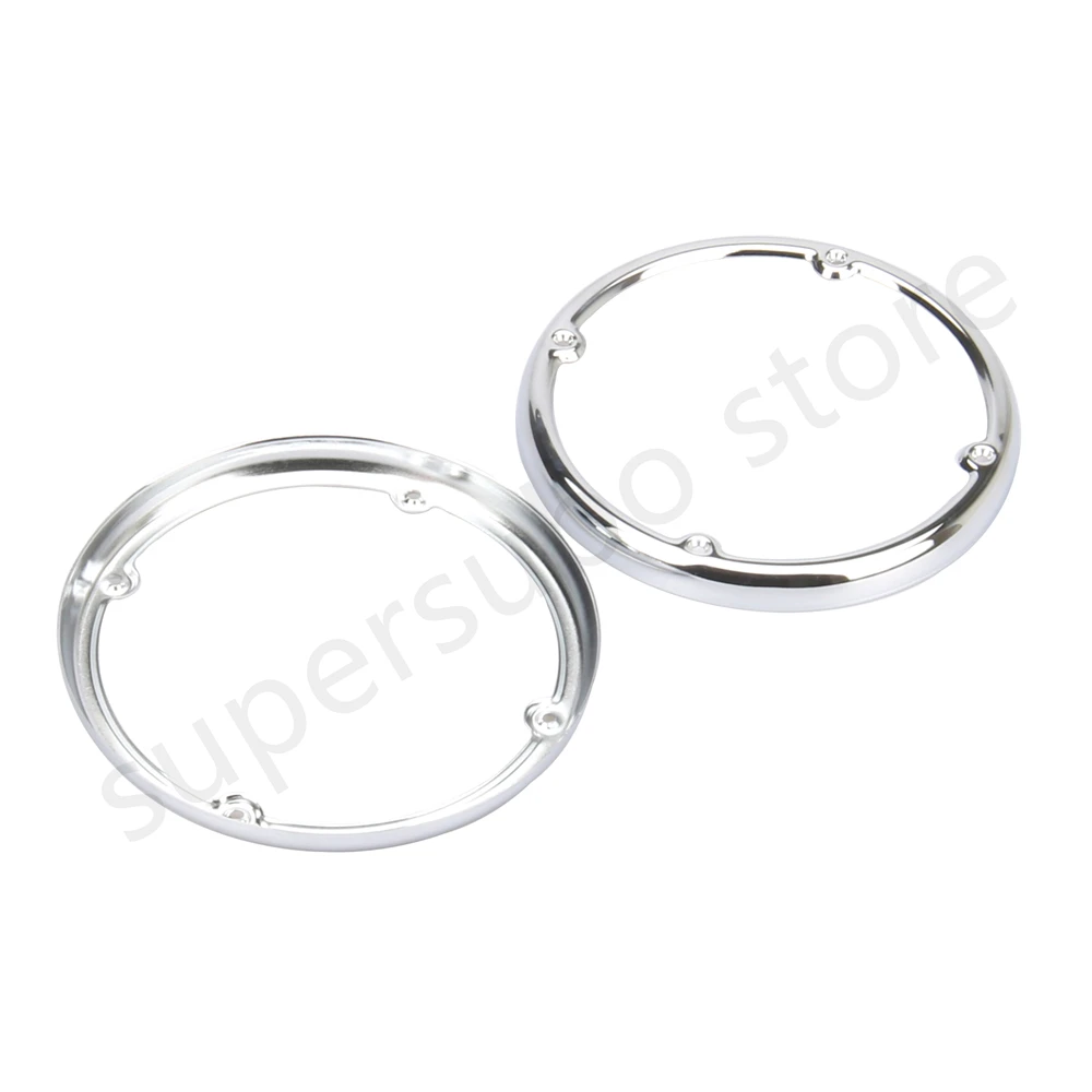 Хромированная отделка динамика для harley Touring FLT FLHT FLHRC Road King Street Electra Glide нижние