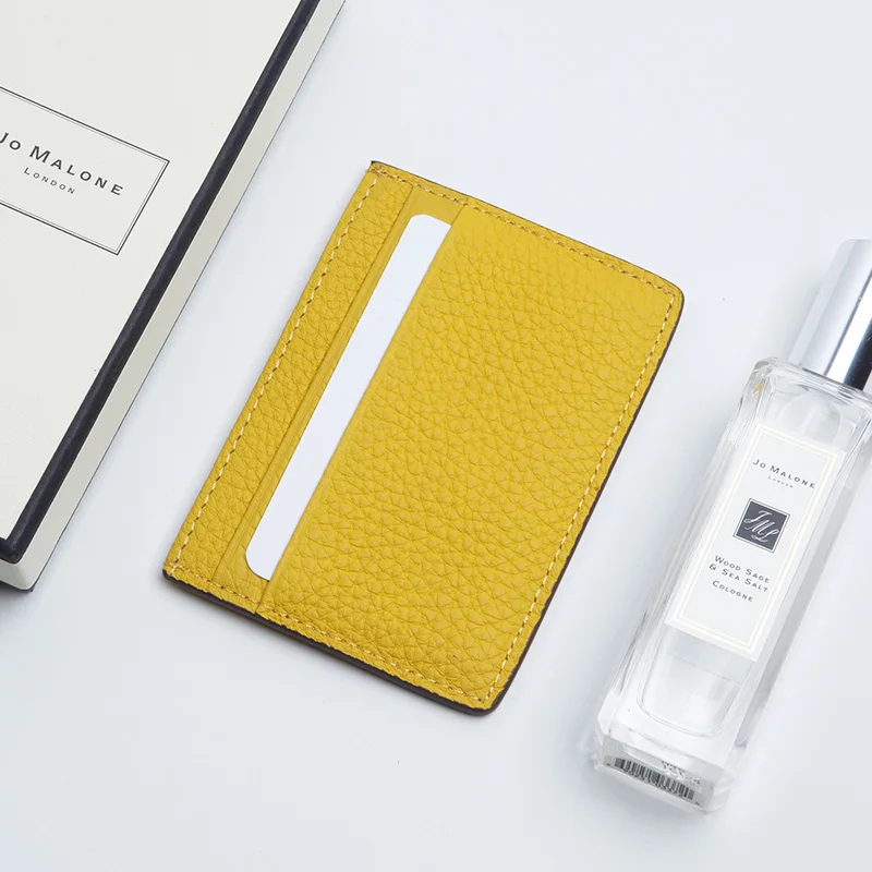 Женский кожаный бумажник EMMA YAO с держателем для карт в Корейском стиле|card holder|id