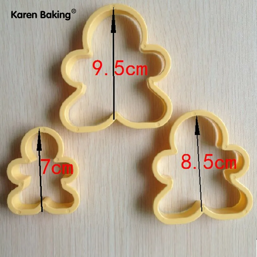 3 шт Снеговик Форма торт печенье машина плунжерная паста сахар ремесло украшения