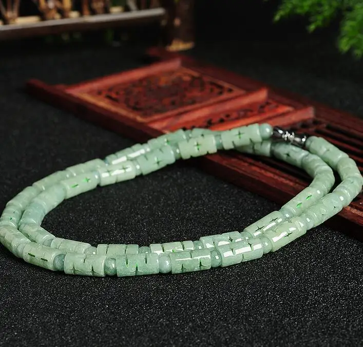 

High quality Fine jewelry Jade fine jewelry Natural stone necklace Jade Boutique Pendant necklace