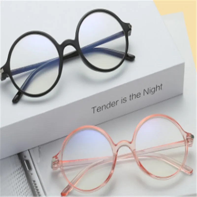

Round Glasses Frame Woman Men Glasses Anti Blue Light Eyeglasses Vintage Clear Lens Glasses Optical Spectacle Frame