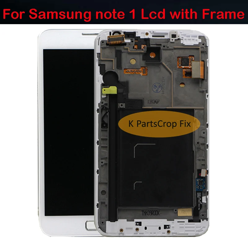 Протестированный Высококачественный супер amoled ЖК-дисплей с рамкой для samsung note 1 I9220 N7000 запасные части