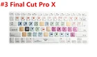 Чехол для клавиатуры Apple Final Cut Pro X с ярлыком и принтом для MacBook Air Pro Retina 13 