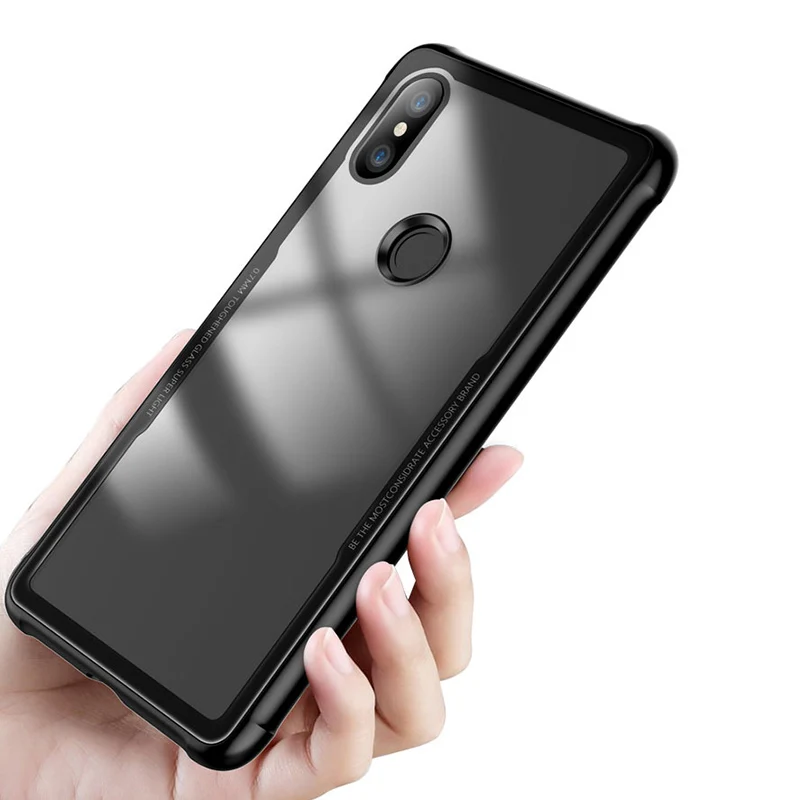Прозрачный чехол для Xiaomi MI8 8 SE жесткие акриловые противоударные чехлы 5X 6X Mix 2s Redmi 5