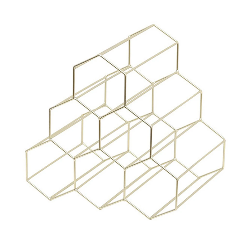 Сотовая стойка для вина железная хранения витрина домашнего украшения Portabottiglie da