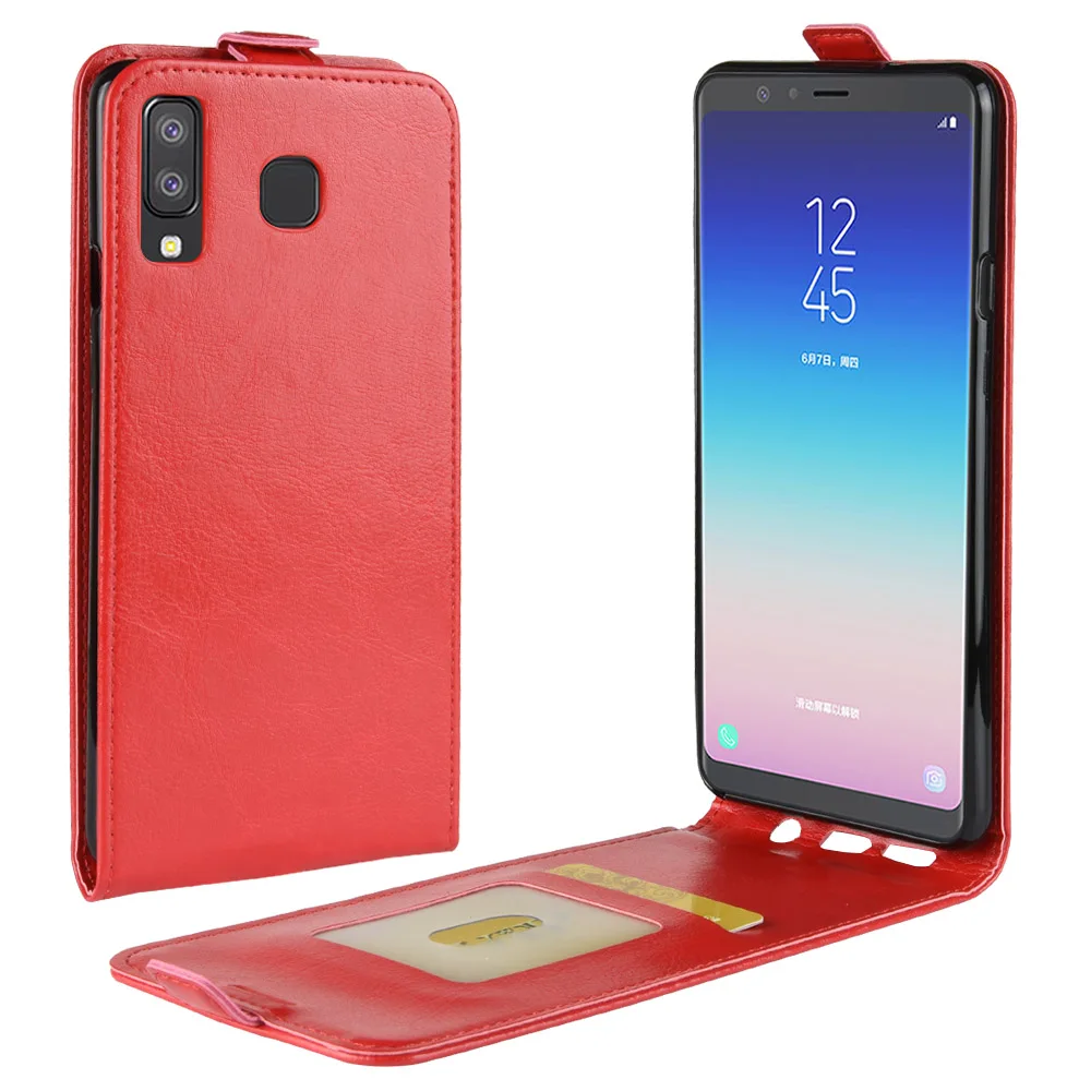 Магнитный кожаный флип-чехол для телефона baisxst Samsung A9 Star Domestic Light Weight Ультратонкий