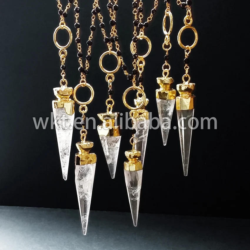 Лидер продаж оптовая продажа цепочка из натуральных черных бусин ожерелье