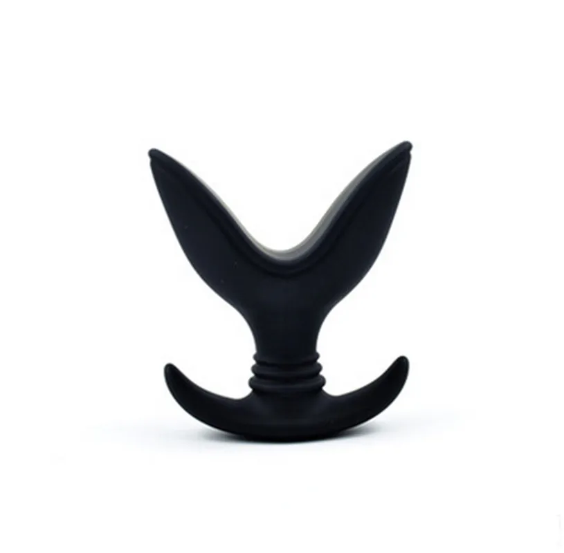 Мягкая силиконовая Анальная пробка с v-образным вырезом эротические игрушки SM