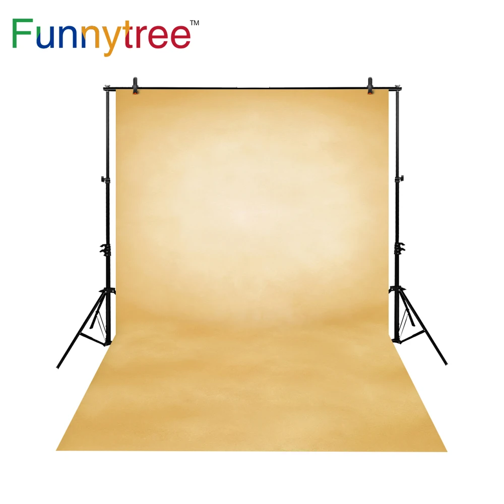 Фон Funnytree для фотосъемки желтый фон фотостудии украшение новорожденных тонкая