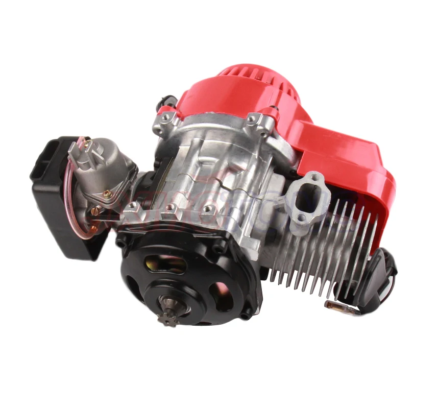 Новый Превосходное качество 43cc 47cc 49cc 2 тактный двигатель для мотора мини QUAD ROCKET