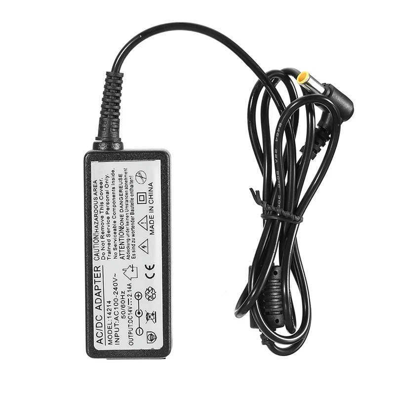 LEORY 30 Вт 14В 2.14A адаптер переменного тока зарядное устройство для Sumsang LCD SyncMaster