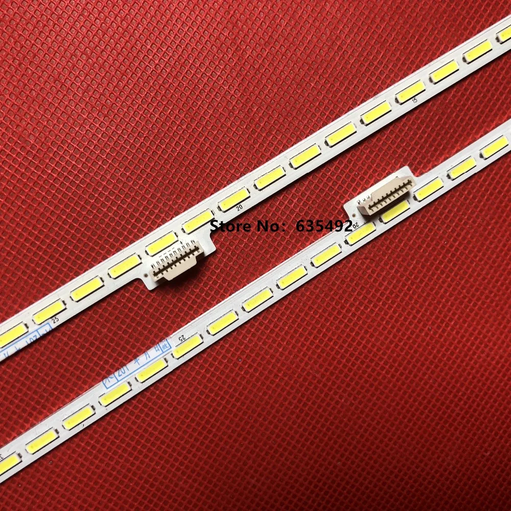 

100% New 10PCS (Left+ Right) For Led backlight strip LG lnnotek 55inch 7020pkg 40EA 74.55t21.001 58.55t21.002