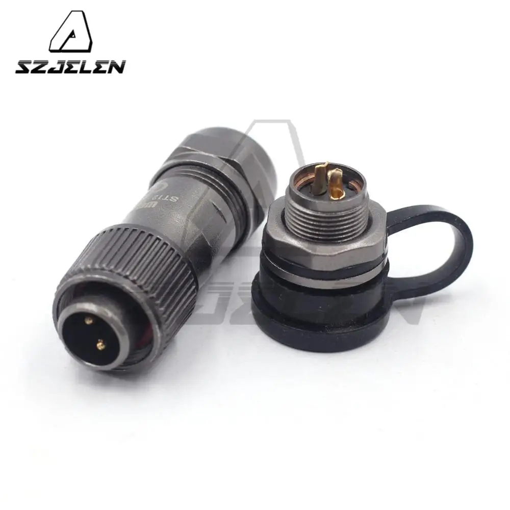 

Origina WEIPU ST1210/ST1213 2 3 4 5 6 7 9pin waterproof connector plugs and sockets, IP68 waterproof male female connectors