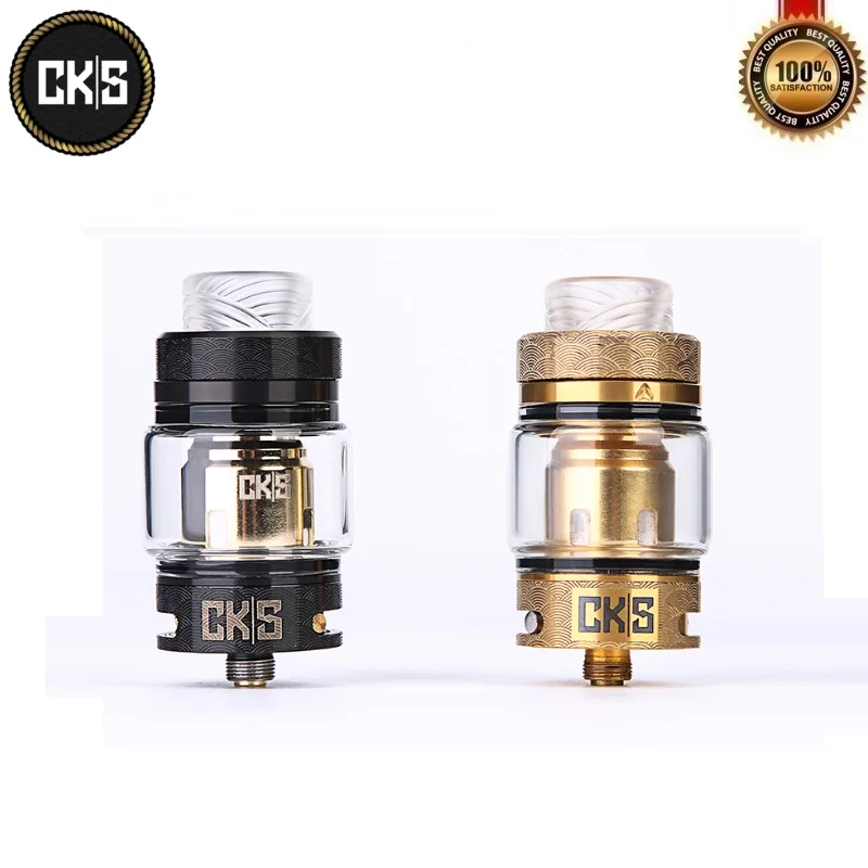 Оригинальные сетчатые блоки болт бак 25 мм 6 мл Vape распылитель с сетчатой катушкой