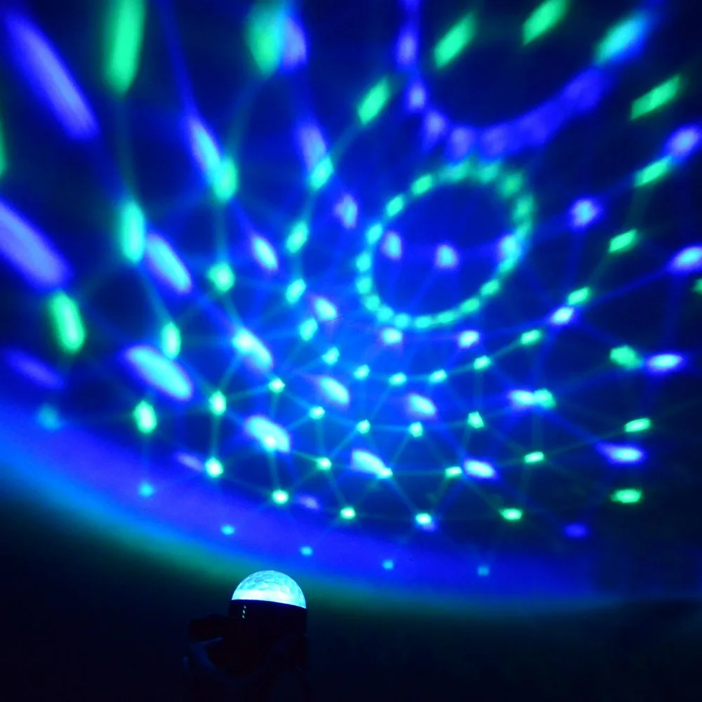 Aimihuo 1 шт. светодиодный RGB Хрустальный Магический Шар Световой Эффект DJ Club