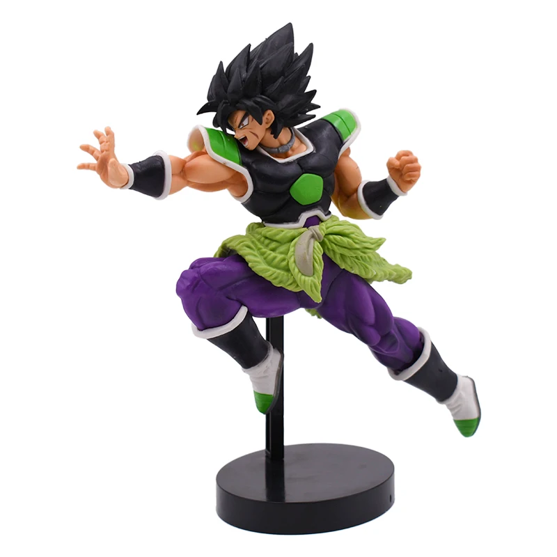 Movie Broly NO BOX 12-23 см Драконий жемчуг фильм броли ПВХ Фигурки драматическая витрина Ангел Гоку Гохан фриеза модель игрушка кукла Фигурка DBZ Gokou - Цвет: Movie Broly NO BOX