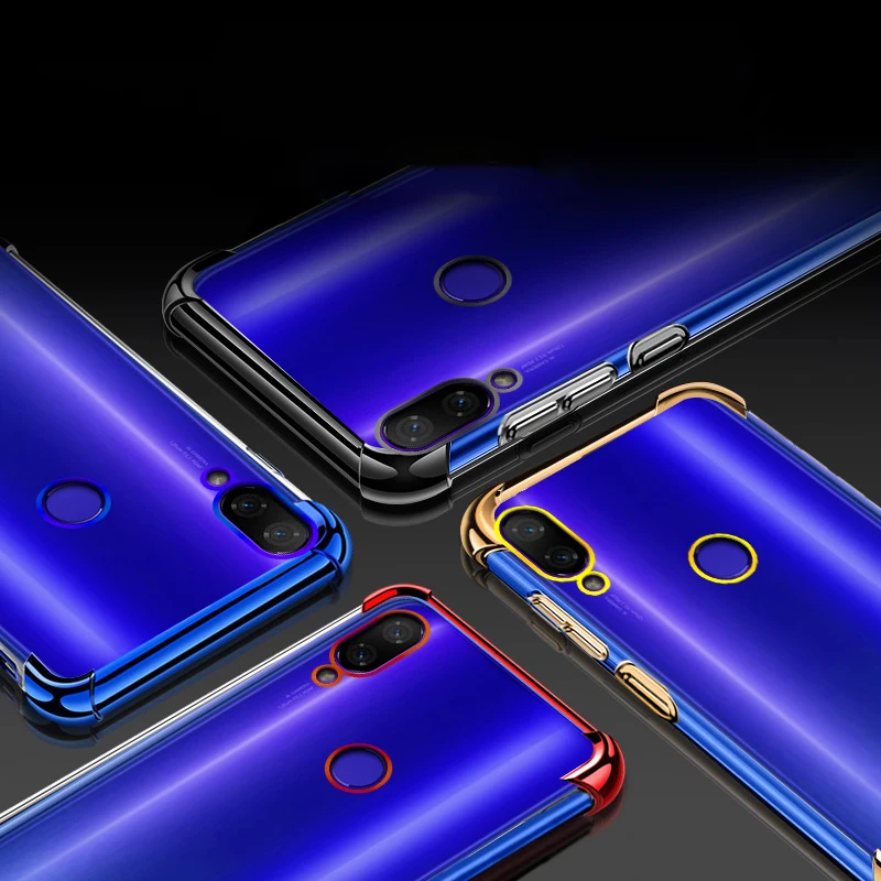 Для Xiaomi Mi 9 9T CC9 CC9E Redmi Note 8 7 K20 Pro A3 Lite Note8 чехол 3D Laser Elec plating Airbag противоударный