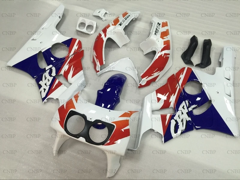 CBR400 RR 1990 1999 MC29 набор для всего тела CBR400RR 90 91 Обтекатели Honda 92 93 белый красные синие