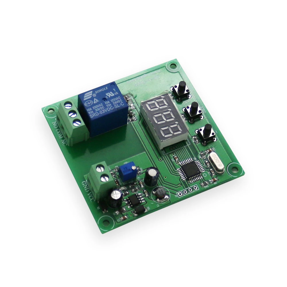 

DC Voltage Relay Module Overvoltage Undervoltage Alarm Sensor Module Protection for Battery DC Control Switch Detection Sensor