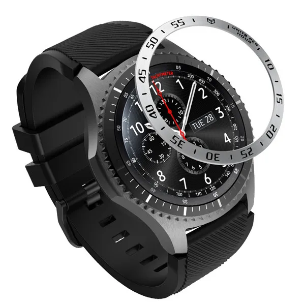 Color 3 Чехол кольцо для samsung Galaxy Watch 46 мм 42 мм Шестерни S3 Frontier Шестерни S2 SM-R720 Ringke рамка декоративная рамка чехол, защитная крышка - Цвет: Color 3