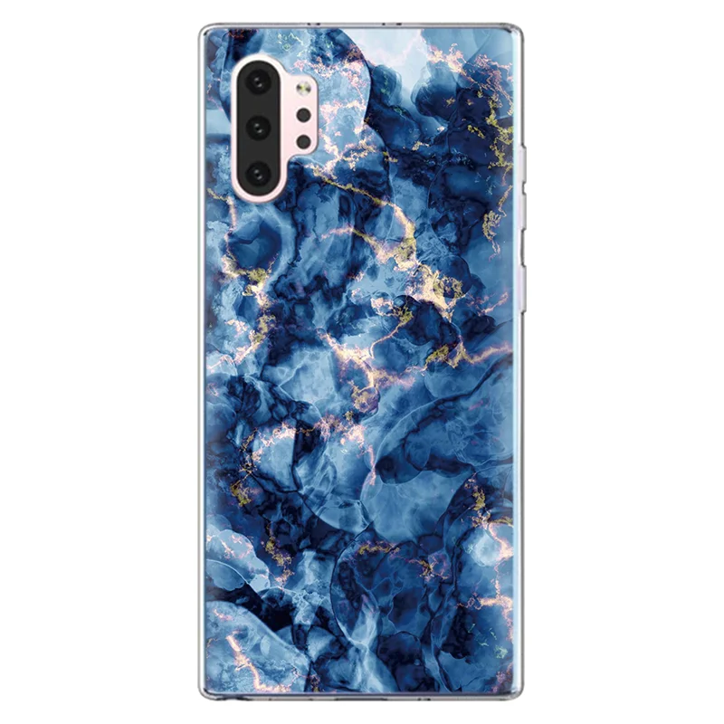 yslanlv Чехол с мраморными цветами для samsung Galaxy Note 10 Pro, чехол для samsung Galaxy A50 A70 A20e A30 A40, прозрачный чехол с геометрическим рисунком ананаса - Цвет: yslanlv