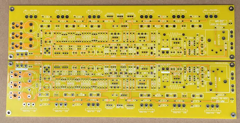 

ZEROZONE One pair TO-3P Class A Amp PCB base on KRELL KSA50 MKII + aluminum plate L8-2
