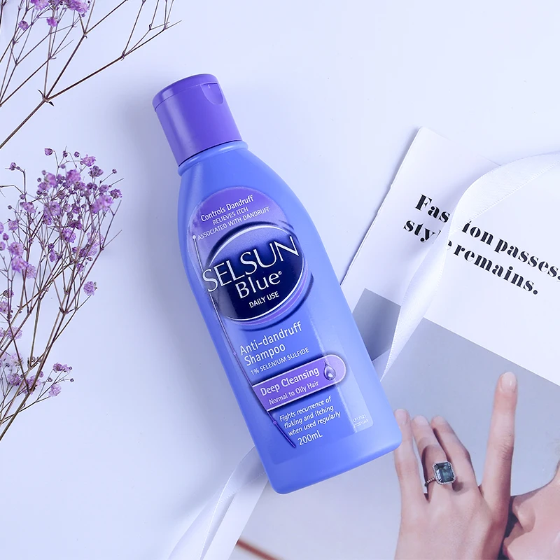 Selsun Blue Dandruff медицинский шампунь лечение против перхоти себорейный дерматит