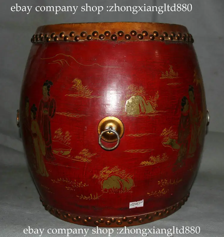 13 &quotстарая китайская народная культура лакированные кожаные Музыкальные