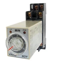 0 60 minute h3y 2 time relay ac220vac110vdc24vdc12v 8 pins power on time delay timer
