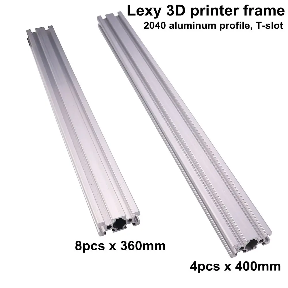 LeXY CoreXY 3D Pinter и лазерный гравер Т-комплект слотов Экструзионная рамка профиля только