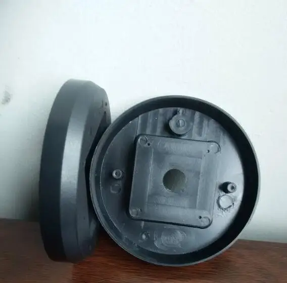 5 штук диаметр 120 мм черный круглый DIY кварцевый черный механизм настенных часов коробка корпус Механизм Ремонт Часть